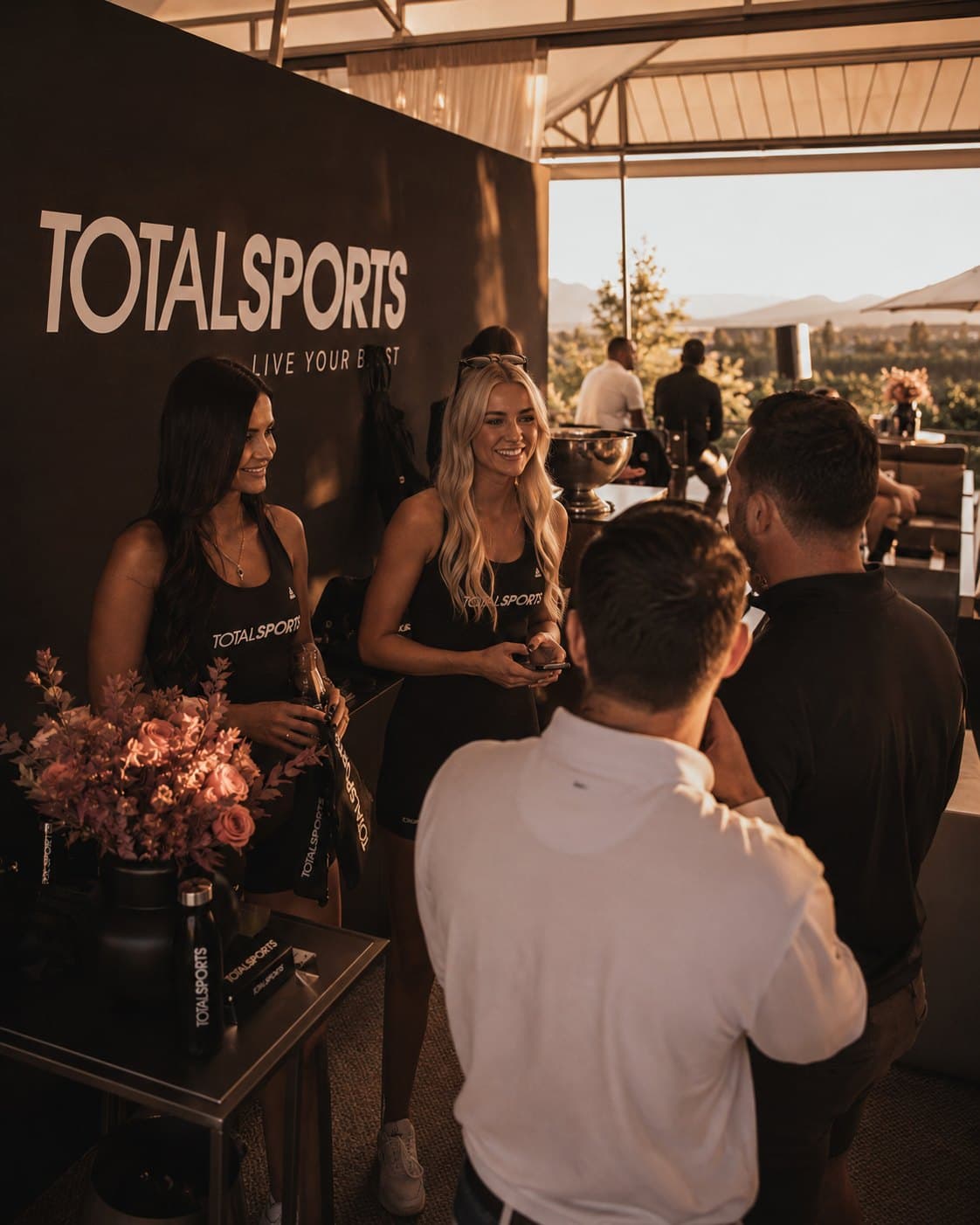 Silq Promotions staff at Totalsports Activation, Outdoor brand activation